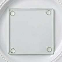 Plain Glass coasters Set of 60 Party Favors Table Decorations - $51.11