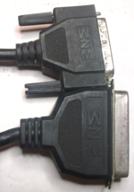 116&quot; WZM Vintage Printer Cable Techcraft Computer Cable 26 AWG Ref. DA32... - £13.05 GBP