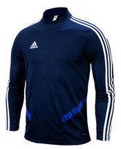 Adidas Tiro 19 Training Top Men&#39;s Long-Sleeve Sweatshirts Top Asian Fit DT5278 - £37.61 GBP