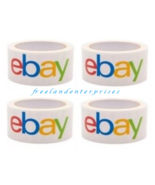 Office Branded Package Shipping Tape EBAY Multi-Color Print~4 Ct~ Sz: 2&quot;... - $25.53 CAD