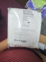 Martha Stewart Essentials Full Waterproof Mattress Protector 54&quot; x 75&quot; - £37.78 GBP