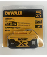 New DeWalt DCB205 XR 5AH 20 Volt MAX Lithium Ion Power Tool Battery 2023... - £74.54 GBP