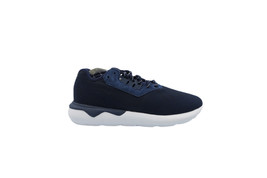 [B25596] Adidas Tubular Runner Weave Mens Running Navy/White - £29.46 GBP