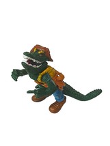 Teenage Mutant Ninja Turtle vtg figure playmates tmnt 1989 Leatherhead alligator - £24.07 GBP