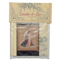 NOS Lavender &amp; Lace Cross Stitch Pattern &quot;Guardian Angel&quot; L&amp;L 18 (c 1992) - £14.65 GBP