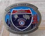 US Army Seattle Recruiting Battalion Belt Buckle #D478 - $55.43