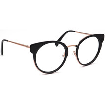 Warby Parker Eyeglasses Cleo 7100 Polished Black/Rose Gold Round Frame 5... - £55.07 GBP