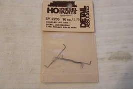 HO Scale Detail Associates, Pack of 4, Coupler Lift Bar, Diesel Loco, #SY2205 - £9.59 GBP