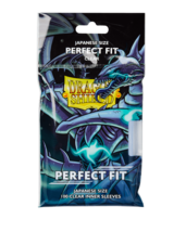 1 pack of 100 Dragon Shield Clear Toploader Perfect Fit JPN Sized Card S... - $11.72 CAD