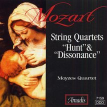 Mozart: String Quartets - The Hunt &amp; Dissonance [Audio CD] Wolfgang Amadeus Moza - £7.12 GBP