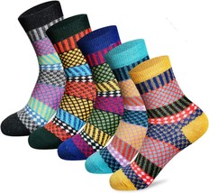 Womens Socks Winter Christmas Gifts for Women Thick Wool Soft Warm Fuzzy... - £28.01 GBP