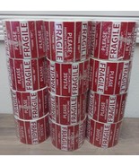 FRAGILE Warning labels 3&quot;x2&quot; RED - ⭐️12,000 LABELS⭐️ (1000 per roll /12 ... - $68.37 CAD