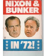 VINTAGE 1972 Mad Magazine #152 Richard Nixon Archie Bunker in &#39;72 - $29.69