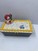 Vintage 1999 Hasbro McDonald&#39;s Birthday Cake Missing Key. Tested &amp; Working. Read - £13.41 GBP