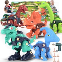 Kids Building Dinosaur Toys - Boys STEM Take Apart Construction Set Educational - £12.99 GBP