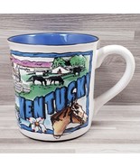KWC Kentucky Embossed Souvenir 8 oz. Coffee Mug Cup - £11.51 GBP