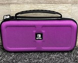 RDS Industries Nintendo Switch Game Traveler Deluxe Case - Purple - MINT! - $12.59