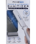 NEW TZUMI PHONE SPA Cell Phone &amp; Accessory Portable Sanitizer (White) UV-C - $12.82