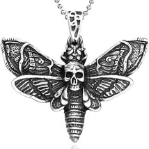 WWE Bray Wyatt The Fiend Vintage Moth Necklace Pendant - $370.63 MXN
