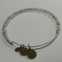 ALEX AND ANI Vintage Bangle Bracelet Clear Bead - £14.00 GBP