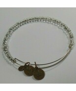 ALEX AND ANI Vintage Bangle Bracelet Clear Bead - $24.70 CAD