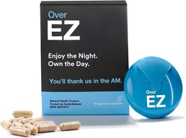 Over EZ Pre-Drink Supplement - [$2.40 x Serving] Recovery &amp; Prevention Pills for - £38.99 GBP