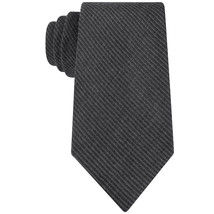 KENNETH COLE REACTION Gray Melange Solid Silk Blend Classic Tie - $19.99