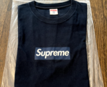 Supreme SS15 New York Yankees Box Logo Tee Navy Size Small 100% Authentic! - £433.65 GBP