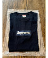 Supreme SS15 New York Yankees Box Logo Tee Navy Size Small 100% Authentic! - £429.13 GBP