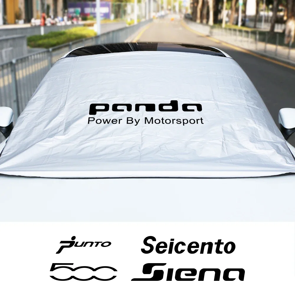 Car Windshield Sunshade Sun Shade Cover For Fiat 500 PANDA PUNTO SEICENT... - £12.83 GBP+