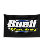 Buell Motorcycles Flag man cave sports wall decor - $240.44 MXN+