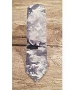 Knottery Men&#39;s Handmade Blue White Tie Dye Cotton Tie - £31.71 GBP