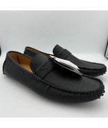 Mio Marino Men’s Black Driving Loafers Size 11 NWT Man Made Leather Mocc... - $58.74 CAD