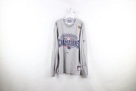 Vtg Y2K 2003 Reebok Mens Large AFC Champs New England Patriots Football T-Shirt - £39.62 GBP
