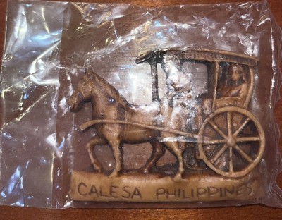 Cale’s Philippines Magnet Horse And Carriage - $3.16