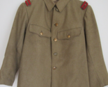 WW2 military JAPANESE jacket wool antique vintage 1940&#39;s coat - £182.74 GBP