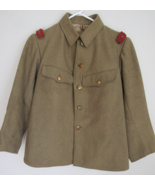 WW2 military JAPANESE jacket wool antique vintage 1940&#39;s coat - £187.29 GBP