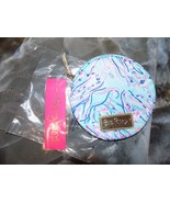 Lilly Pulitzer Bayside Blue Zoete Pouch Under the Moon OS NEW - €21,43 EUR