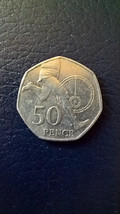 2004 Roger Bannister 50p Fifty Pence Coin - $7.31 CAD