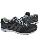 Adidas Running Shoes Womens 9 Nova Cushion Torsion Black Turquoise Trainers - $54.94 CAD