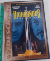 10th anniversary highlander director&#39;s cut DVD widescreen rated R good - $5.94