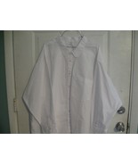 Disney Cast Member White Dress Shirt Sz 4XL Long Sleeves Ladies Official... - $22.81 CAD