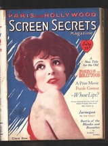 Paris and Hollywood Screen Secrets Bound Volume 1927-includes the months of M... - £337.76 GBP