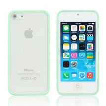 iPhone 6S 6 case Bumper Case Cover Protective Frosted Clear Hard Green - $110.03 MXN