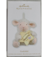 Hallmark Keepsake Ornament Godchild 2012 You&#39;re a Blessing! Christmas Lamb - £4.65 GBP