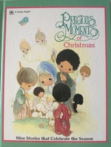 PRECIOUS MOMENTS ~ Precious Moments of Christmas, Golden Books, 1990 ~ BOOK - $14.85