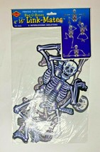 1999 Beistle Bag-O-Bones 4 Piece 16&quot; Link Mates Interlocking Skeletons - £15.71 GBP