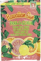 Hawaiian Sun Pass O Guava Drink Mix 3.53 Oz (Pack Of 3) - £31.64 GBP