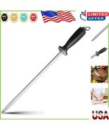 Ergonomic 12-Inch Diamond Sharpening Steel - Enhance Your Cutlery Perfor... - $47.54 CAD