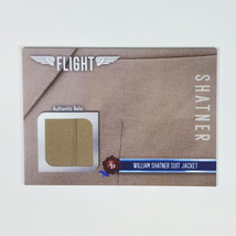 2023 Historic Autographs Flight William Shatner Suit Jacket Relic Card A - £23.48 GBP